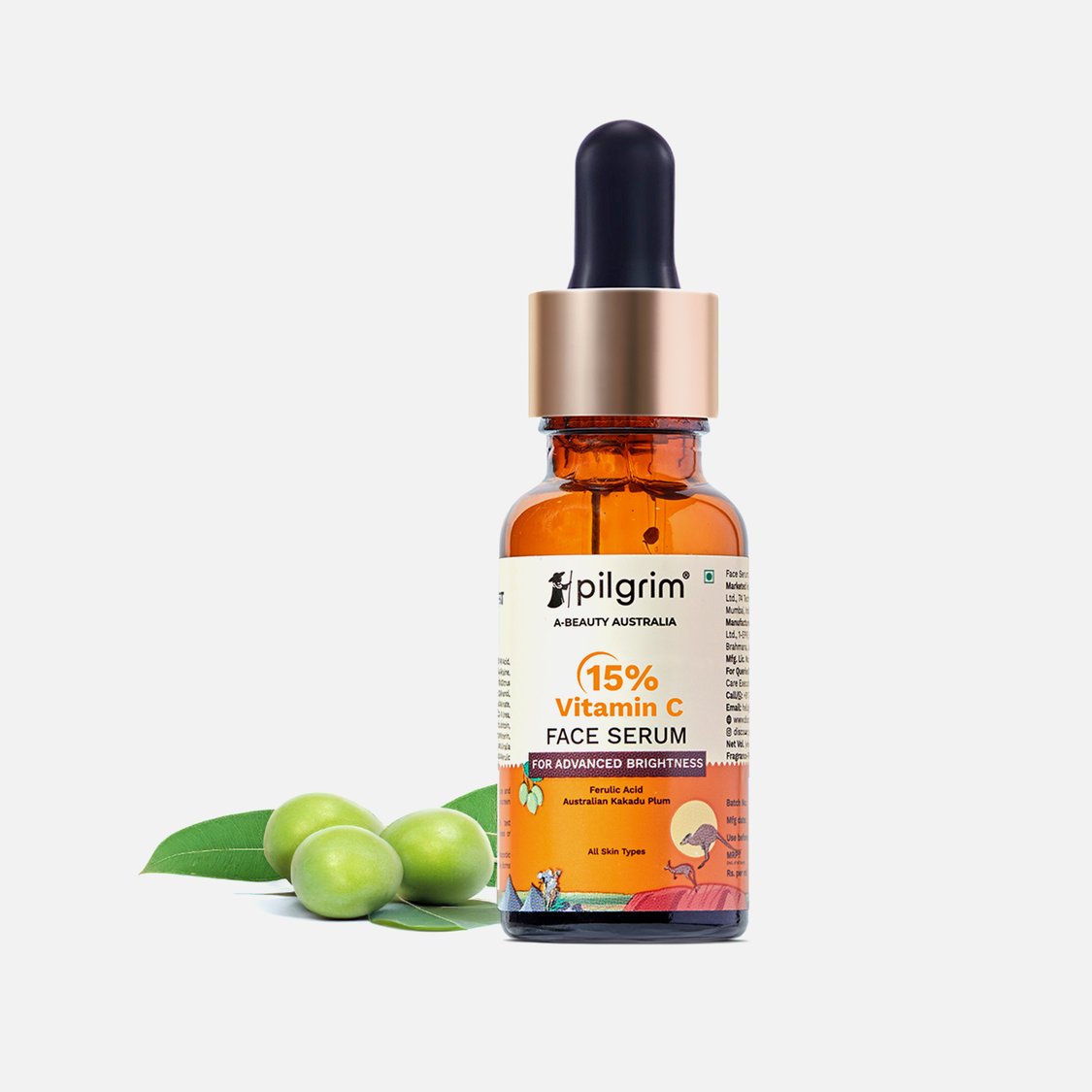PILGRIM 15 Percent Vitamin C Face Serum - 20ml