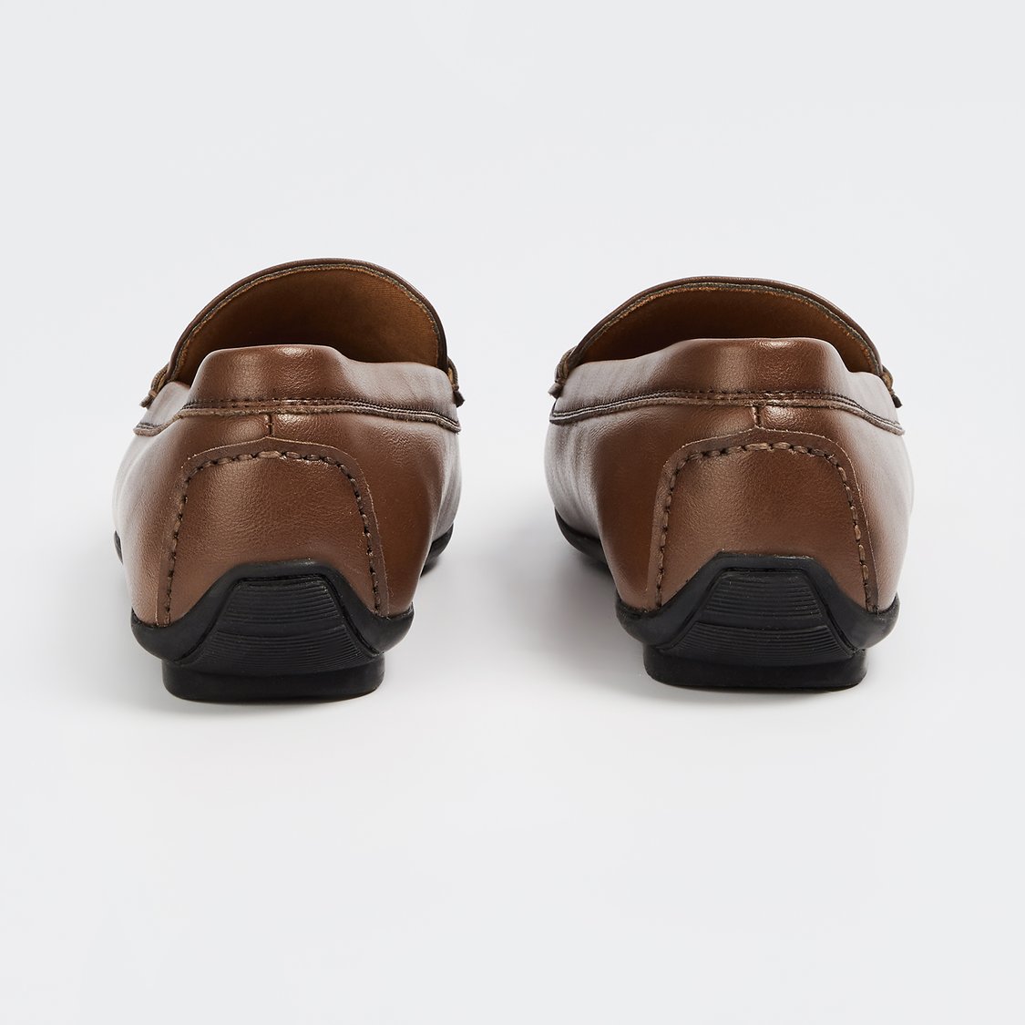 CODE Metal Accent Loafers