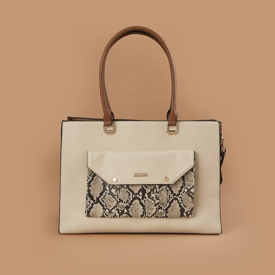 Buy CODE Colourblocked Shoulder Bag from CODE at just INR 2699.0