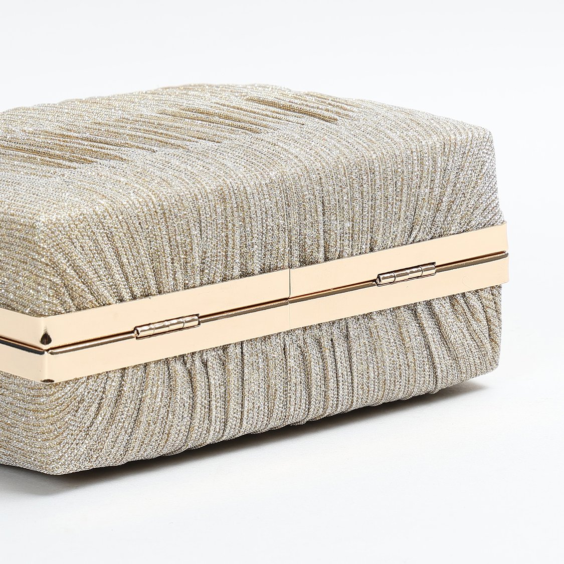 CODE Shimmer Textured Envelope Clutch