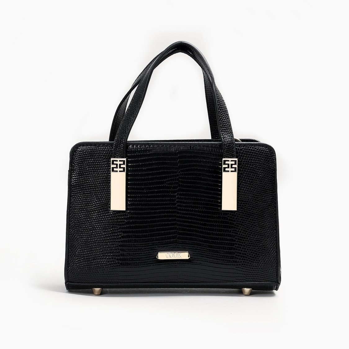Buy CODE Embossed Handheld Bag from CODE at just INR 2499.0