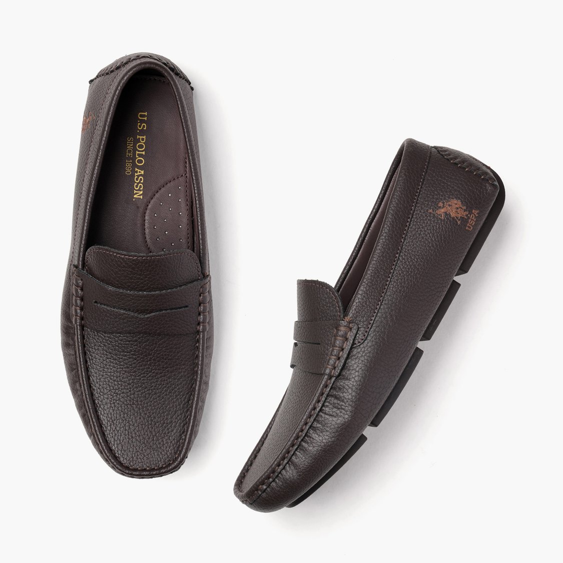 U.S. POLO ASSN. Kiger Textured Penny Loafers