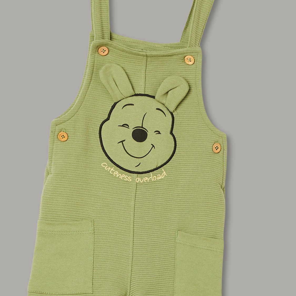 JUNIORS Winnie the Pooh Dungaree with T-shirt