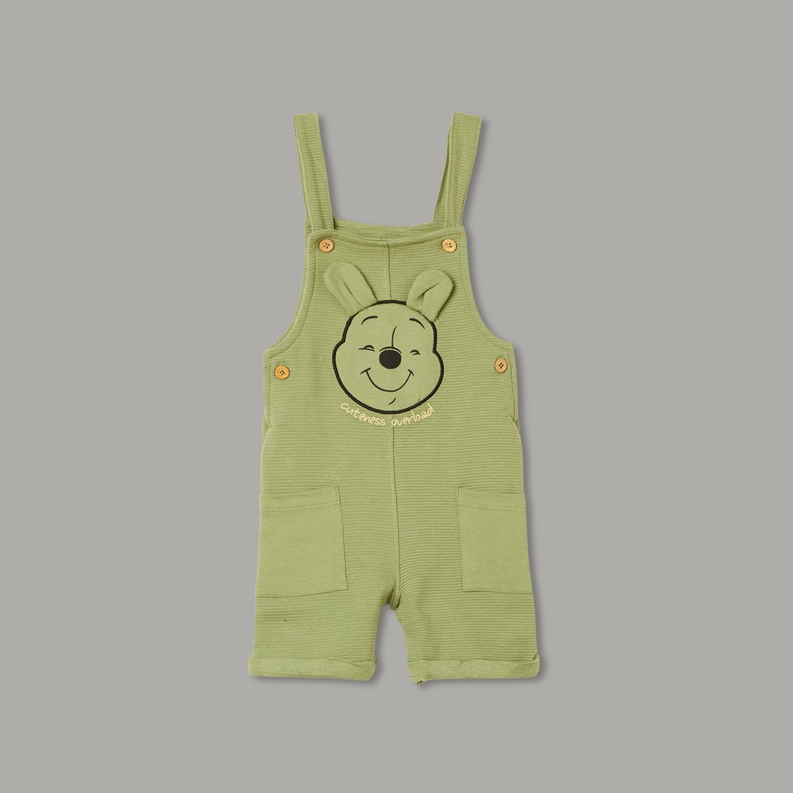JUNIORS Winnie the Pooh Dungaree with T-shirt