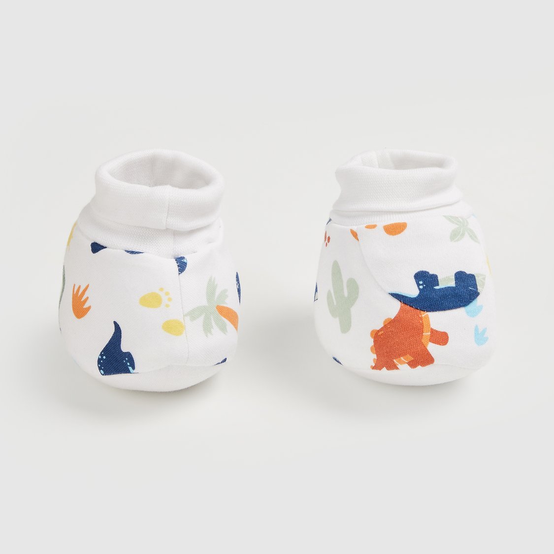 JUNIOR BABY Assorted Booties - Pack of 2