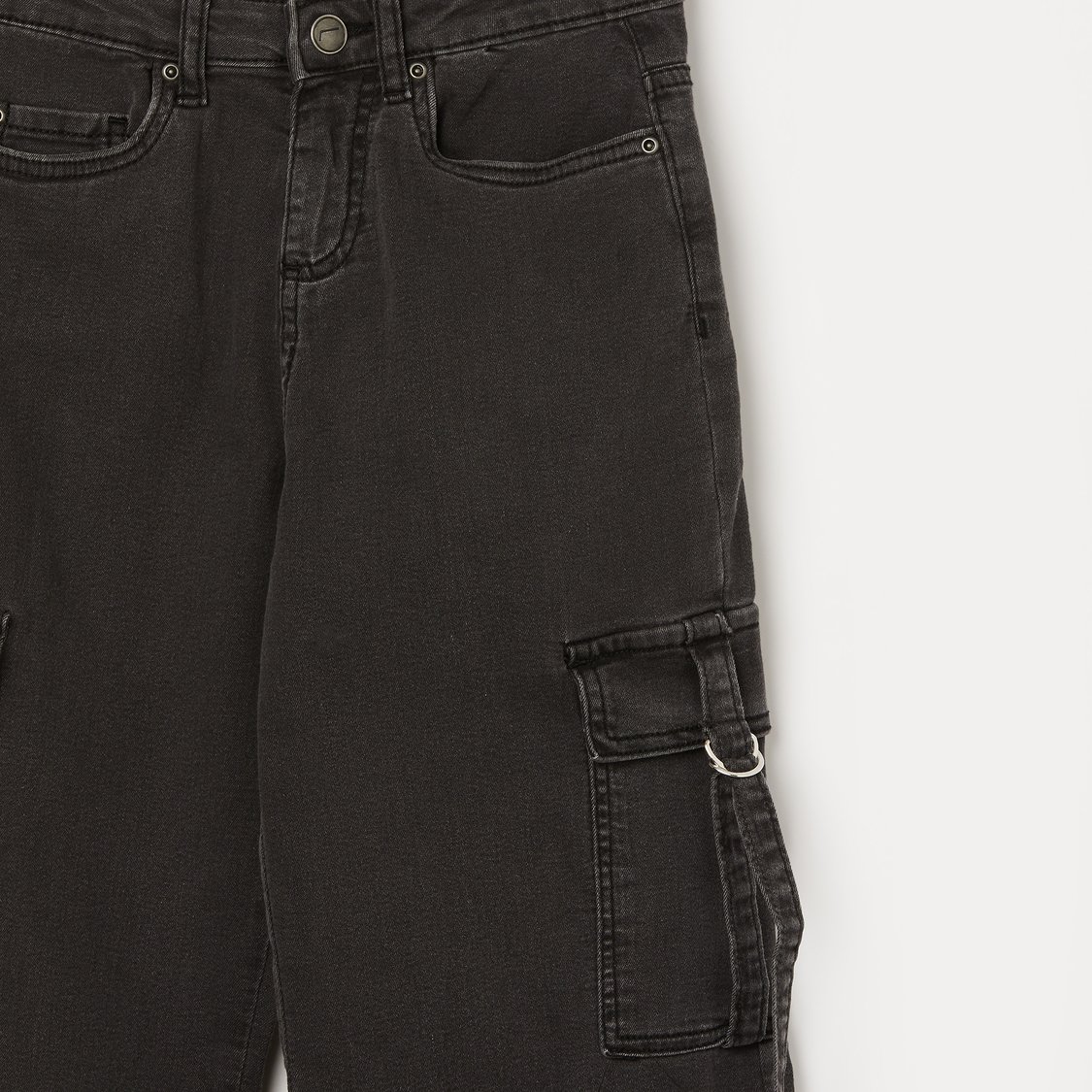 FAME FOREVER Washed Regular Straight Cargos