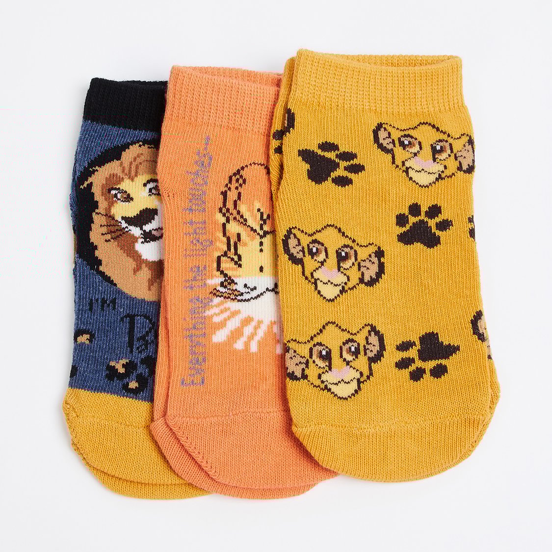 FAME FOREVER The Lion King Knitted Socks - Pack of 3