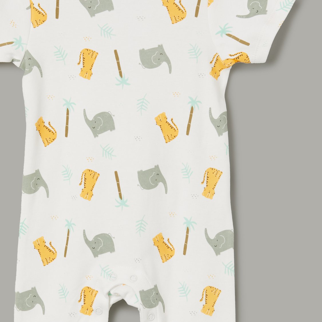 JUNIOR BABY Assorted Rompers - Pack of 3