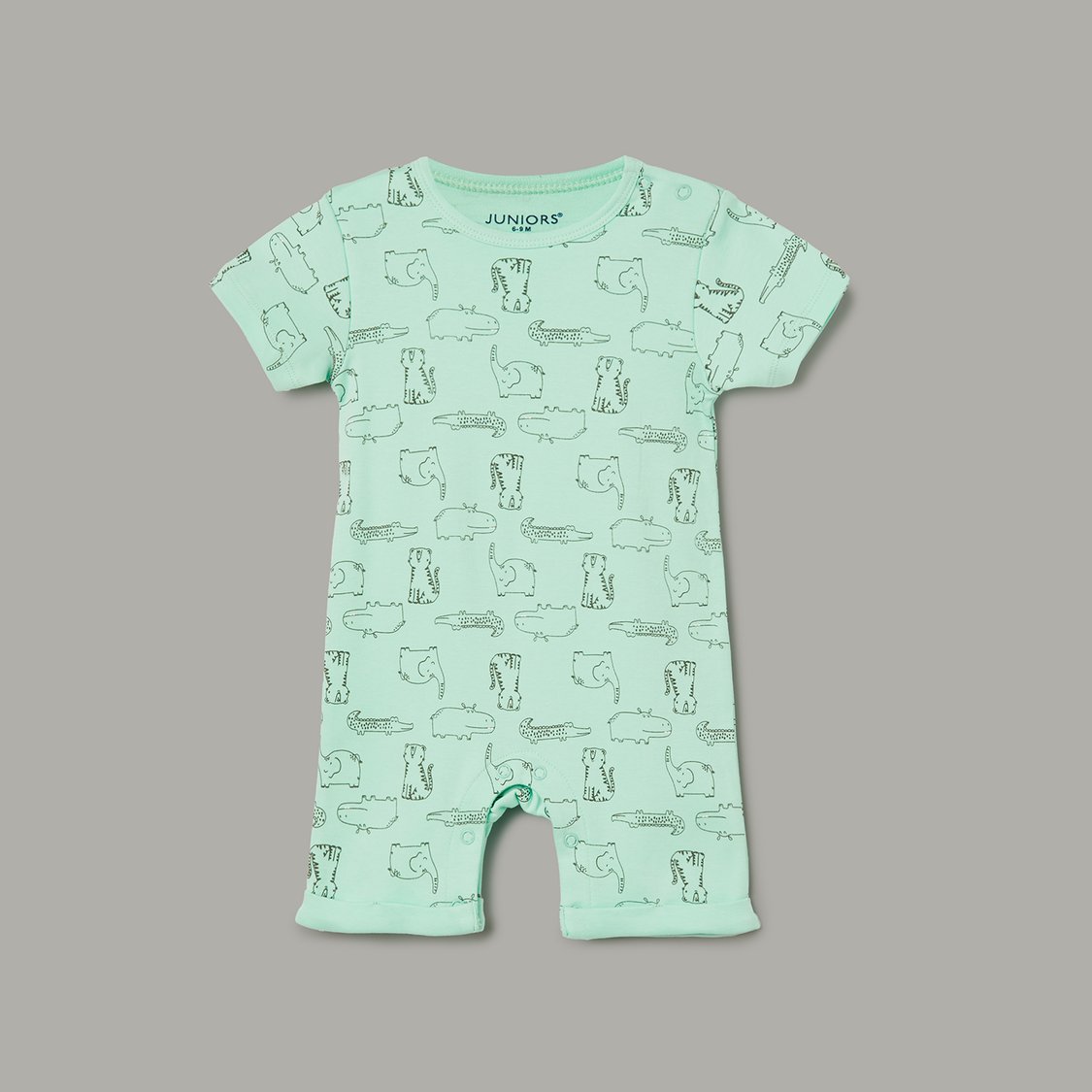 JUNIOR BABY Assorted Rompers - Pack of 3