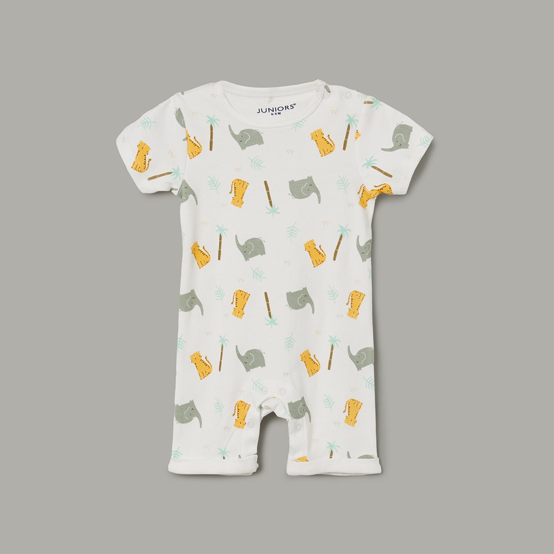 JUNIOR BABY Assorted Rompers - Pack of 3
