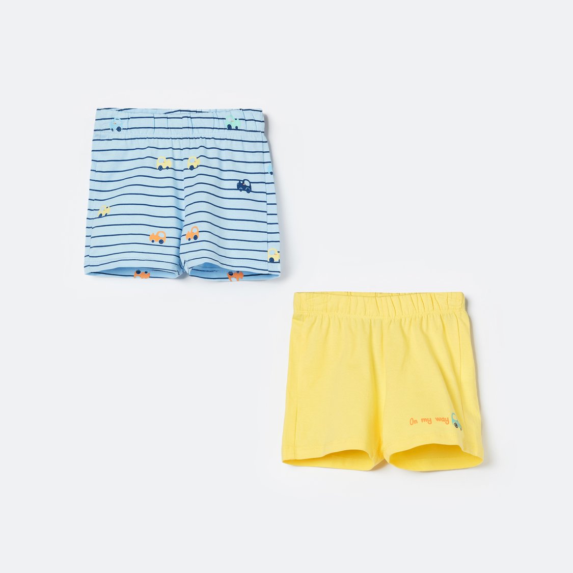 JUNIOR BABY Assorted Shorts - Pack of 2