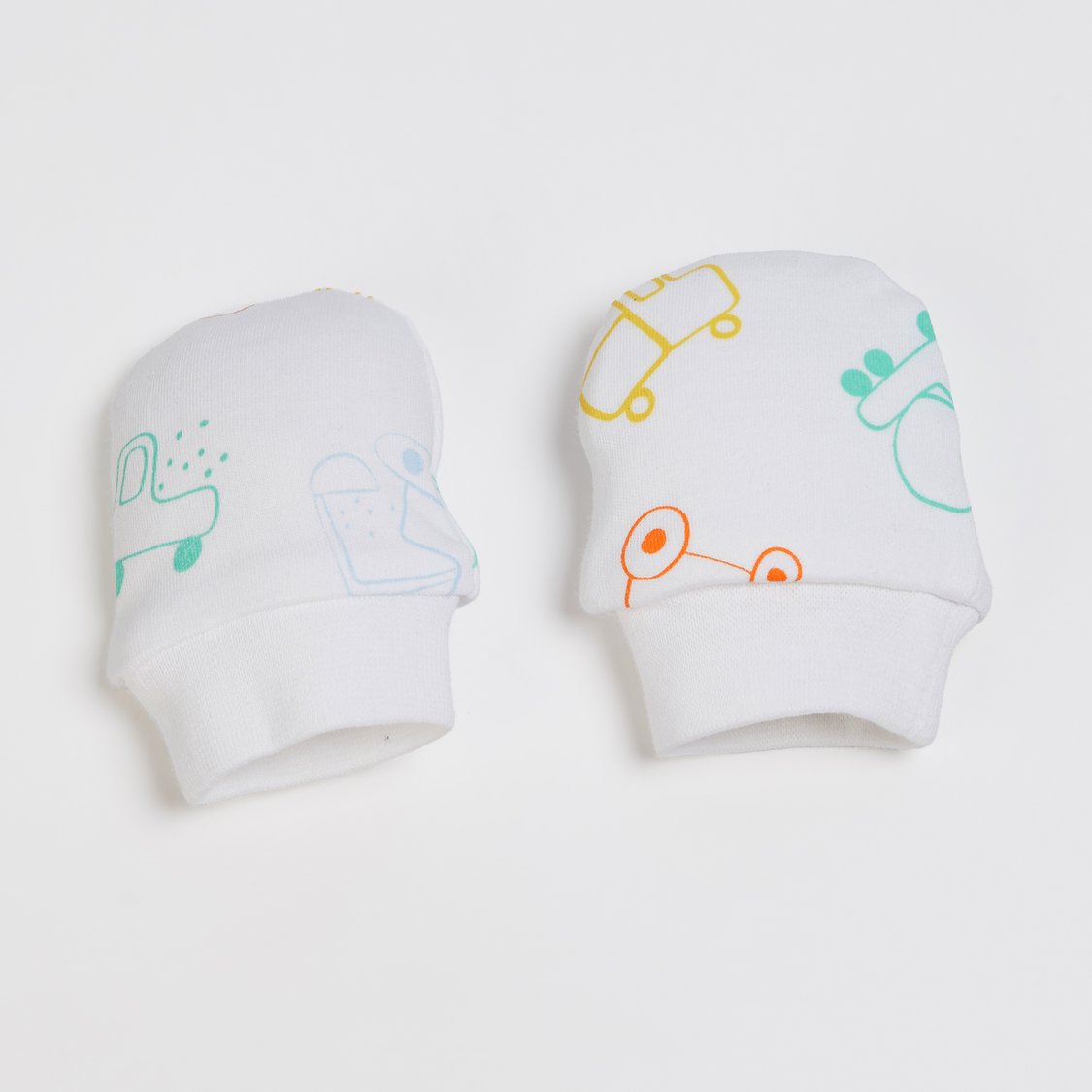 JUNIOR BABY Assorted Mittens - Pack of 2