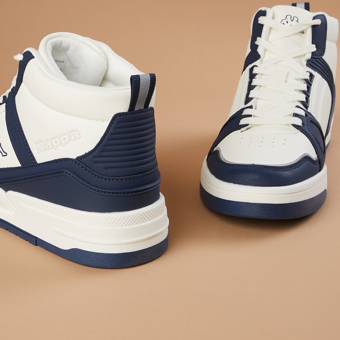 Buy KAPPA Panelled High Top Sneakers from Kappa at just INR 3699.0