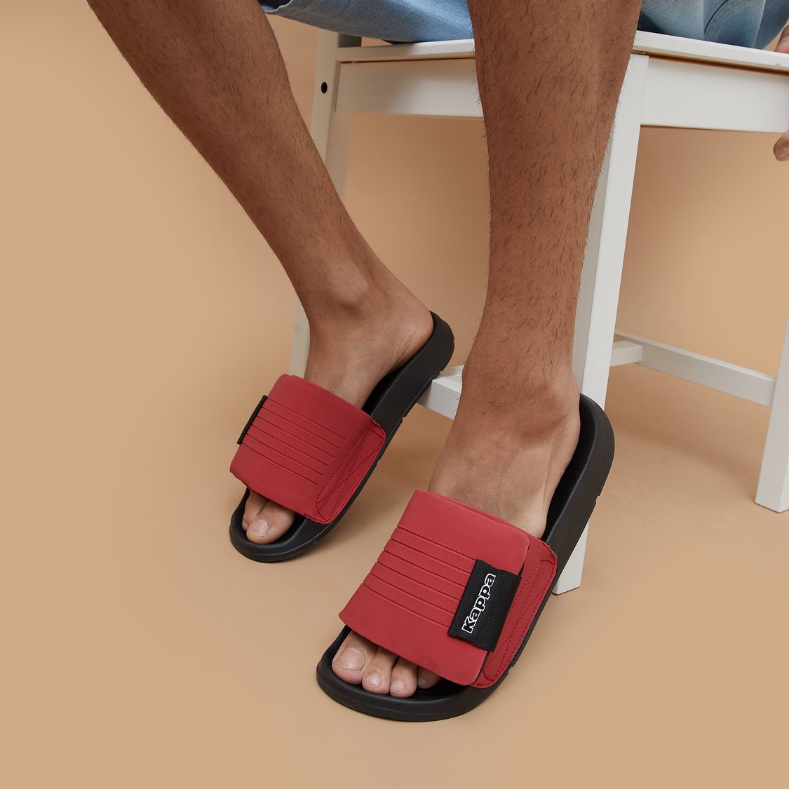 KAPPA Velcro Strap Sliders