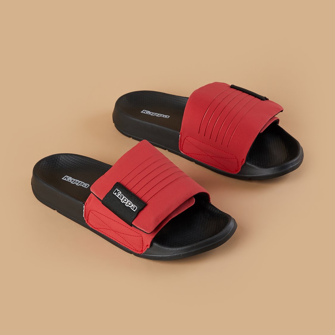 KAPPA Velcro Strap Sliders