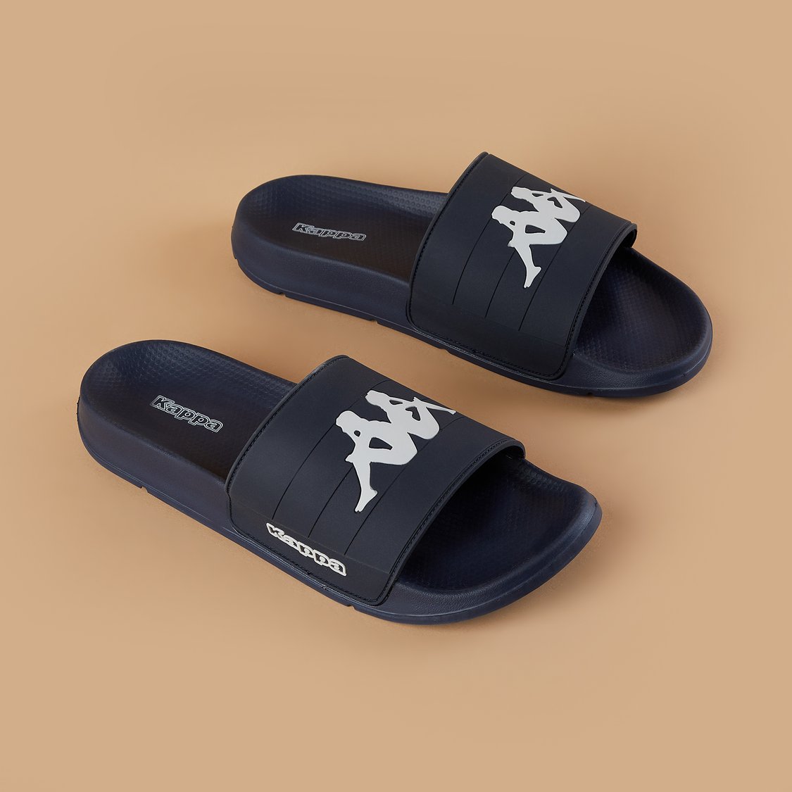 KAPPA Logo Print Sliders