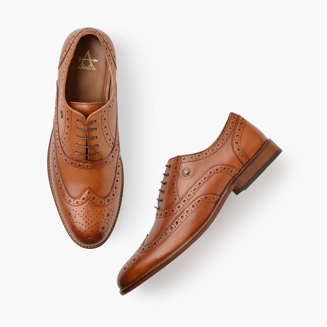Oxford Next Mens Brogues Next Mens Shoes Tan Buy ARROW Charter