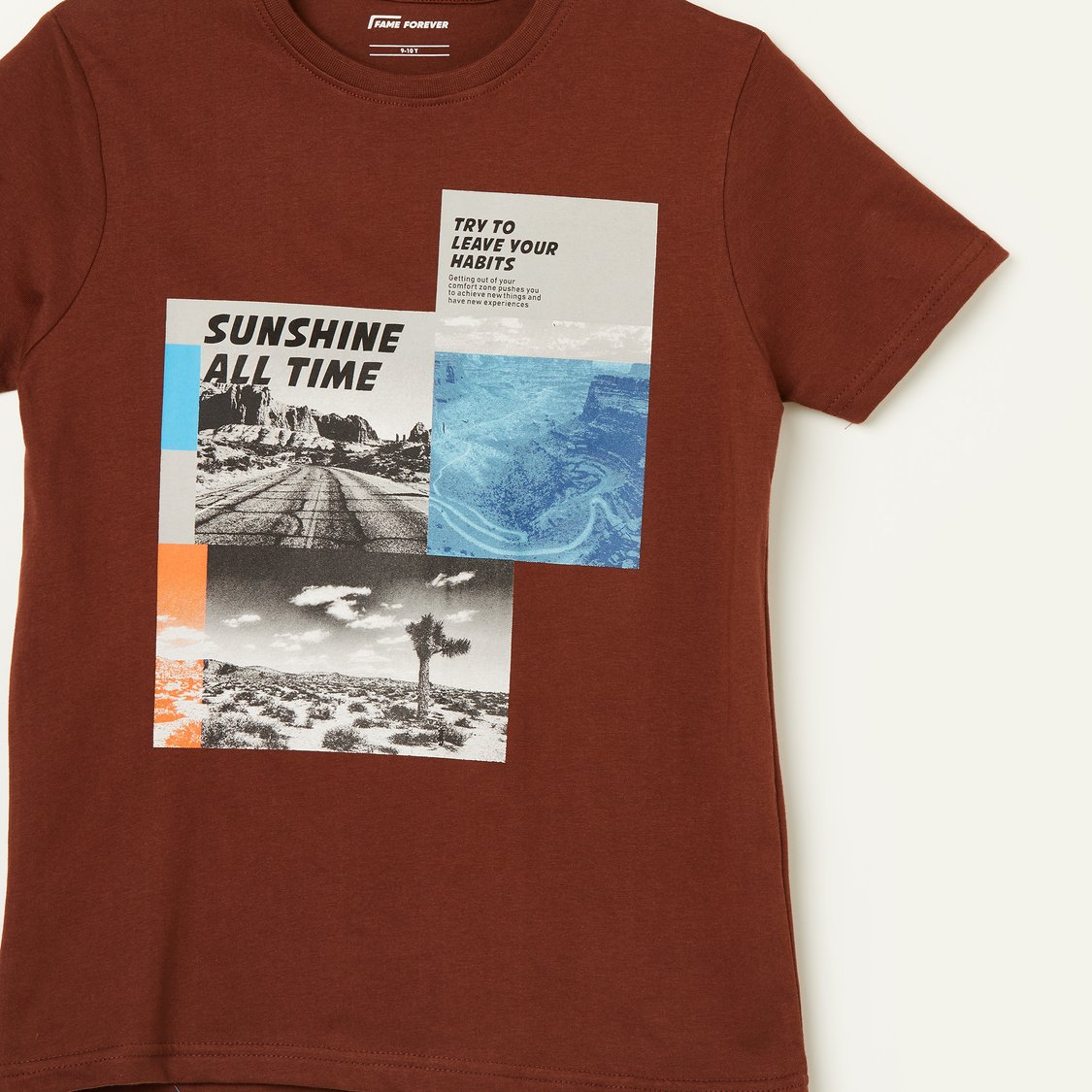 FAME FOREVER Graphic Print T-shirt