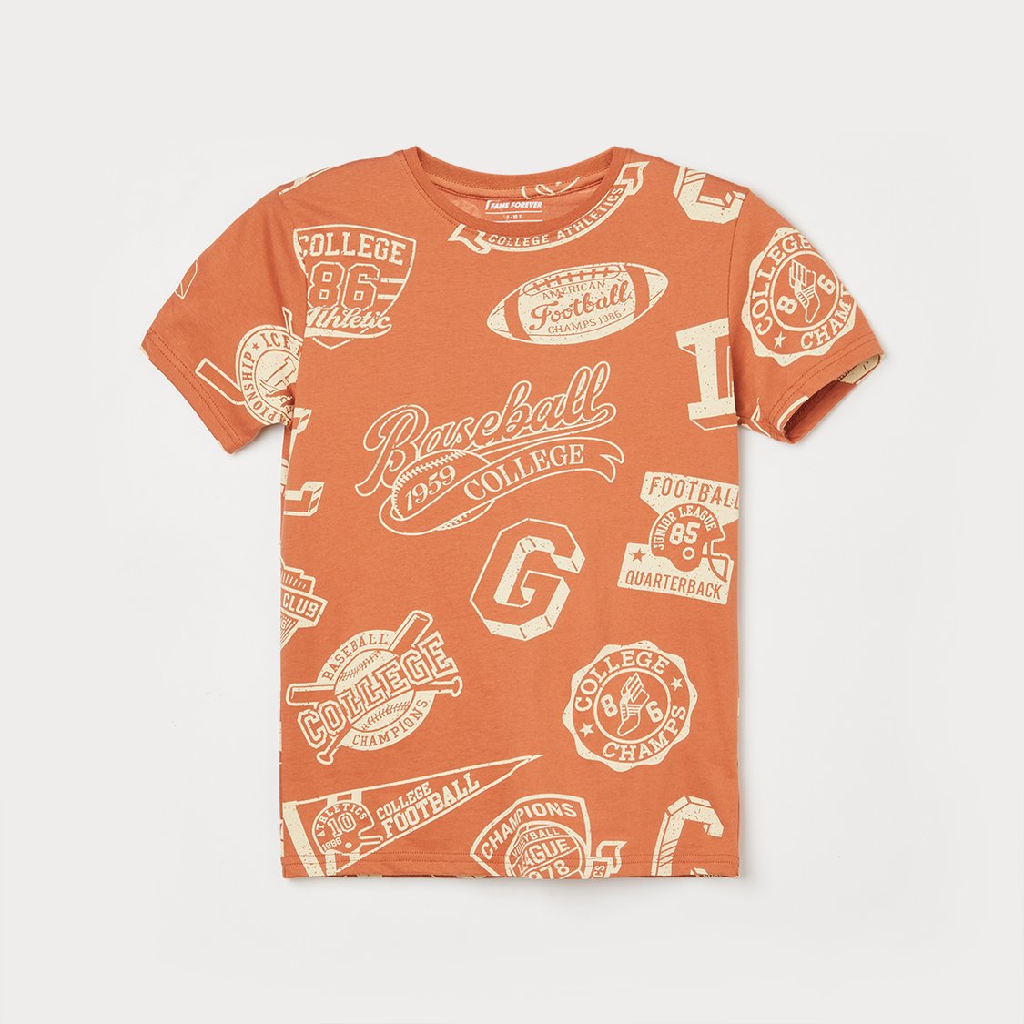 FAME FOREVER Printed T-shirt