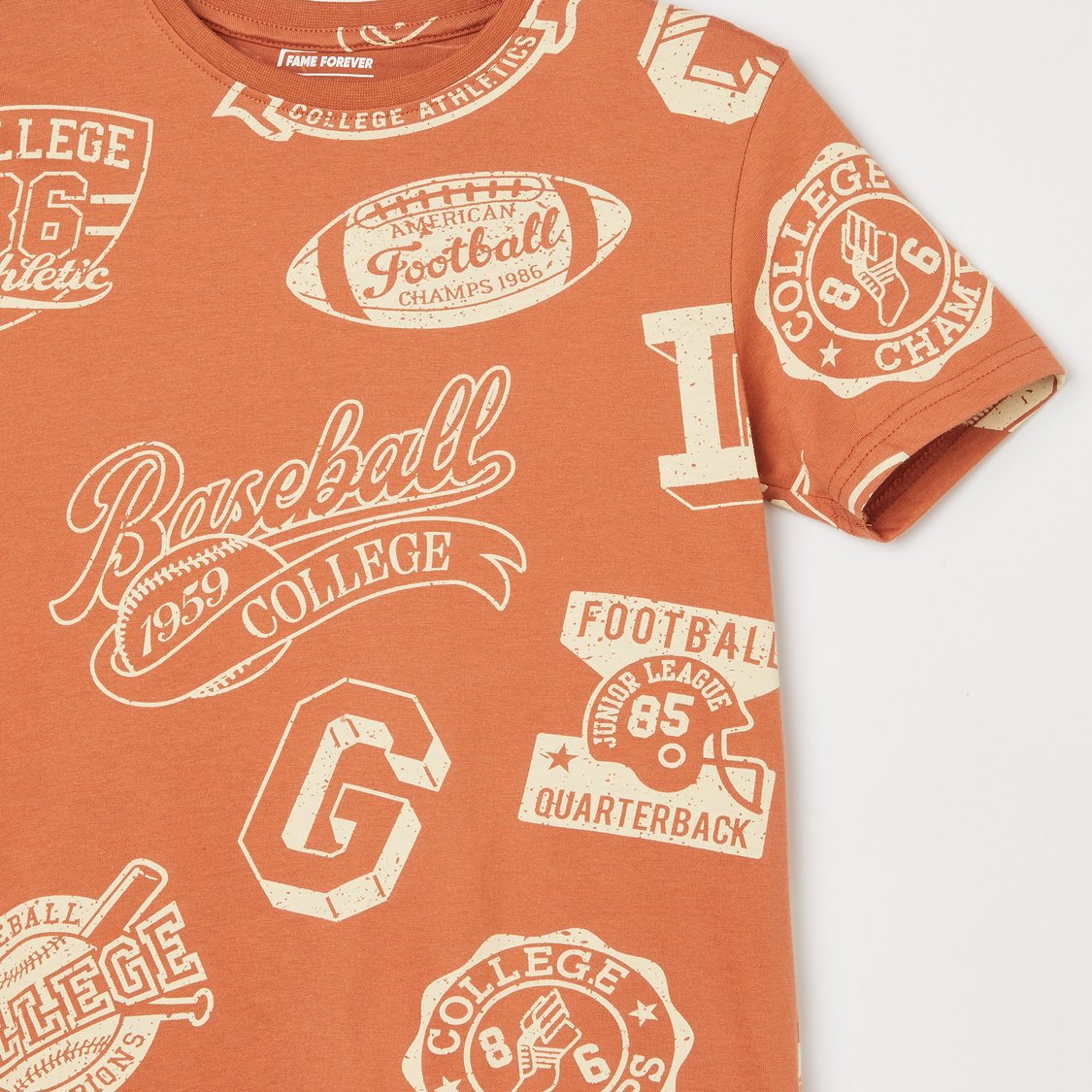 FAME FOREVER Printed T-shirt