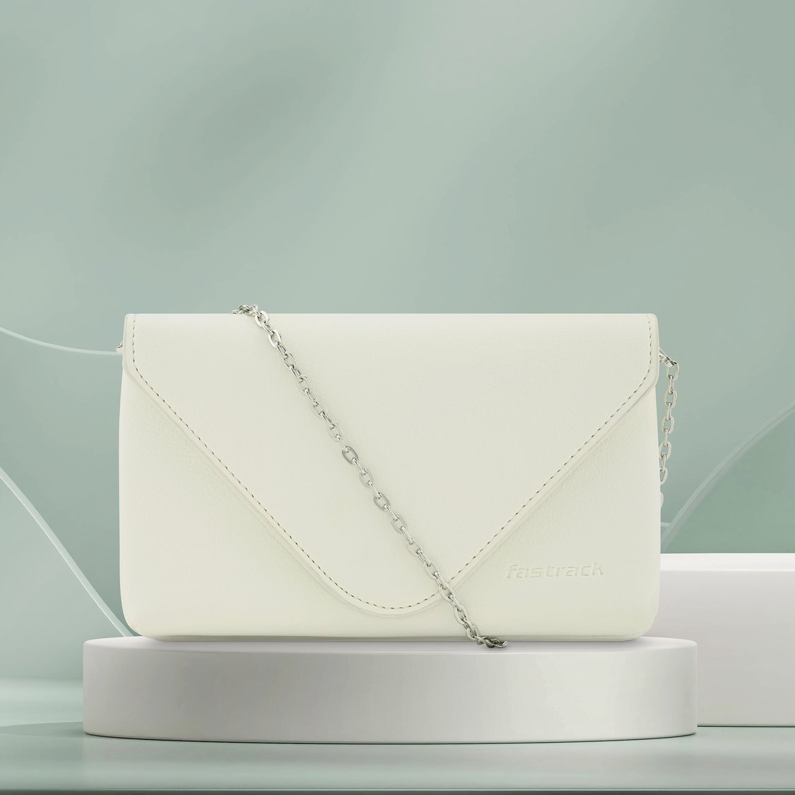 FASTRACK Solid Envelope Clutch with Sling