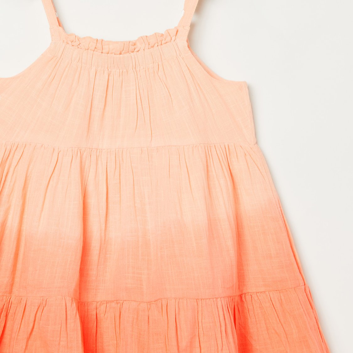 FAME FOREVER Ombre Tiered Dress
