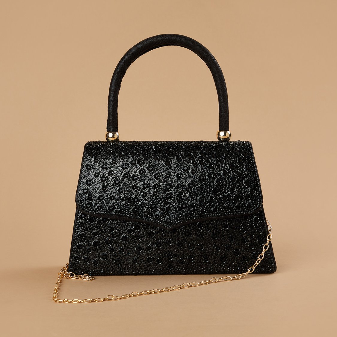 CODE Embellished Clutch