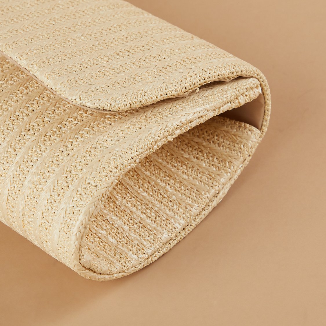 CODE Textured Foldover Clutch