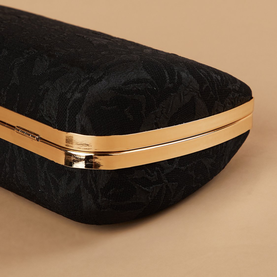 CODE Textured Foldover Clutch