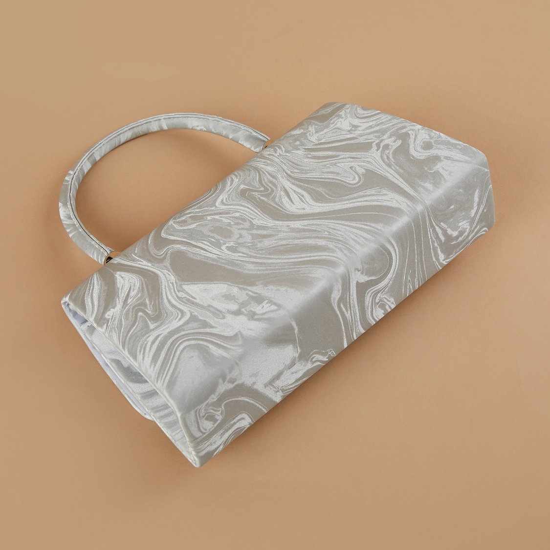 CODE Marble Print Foldover Clutch