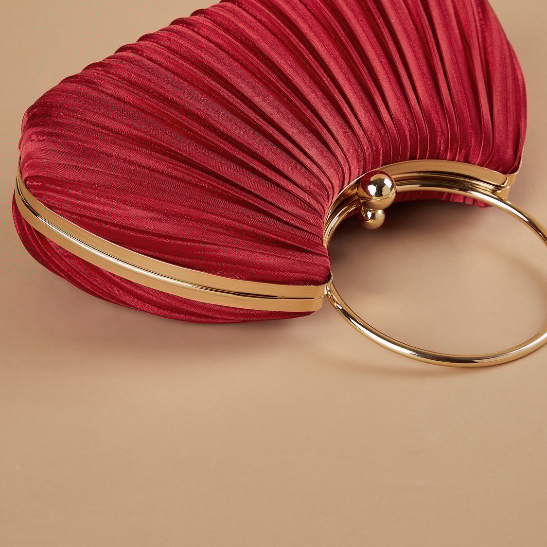 CODE Pleated Box Clutch