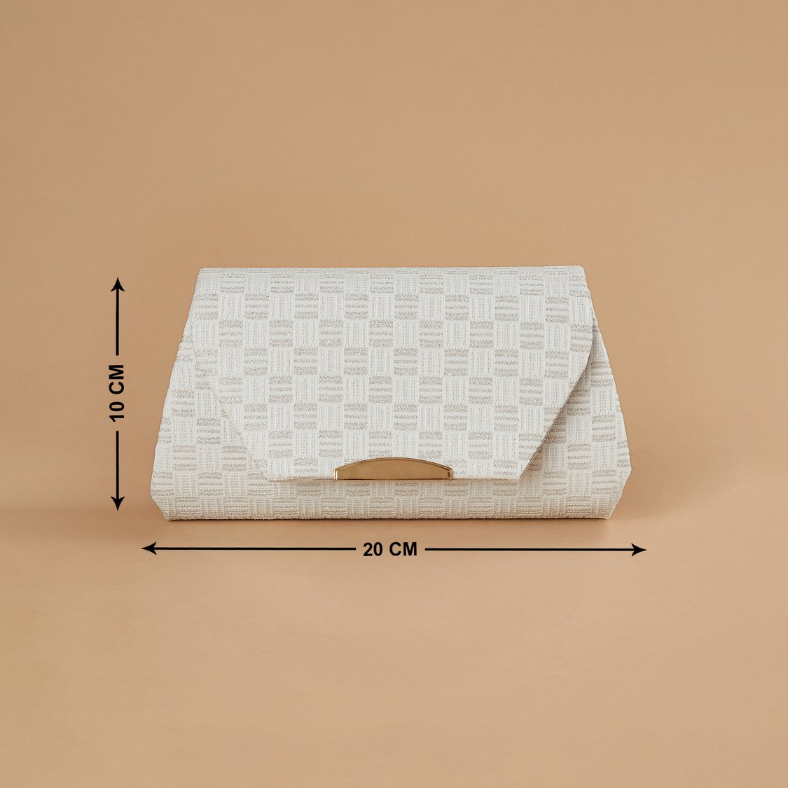 CODE Textured Foldover Clutch