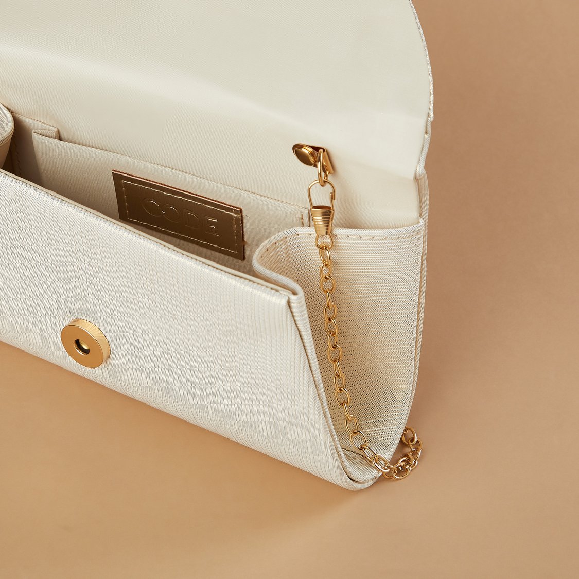 CODE Textured Clutch
