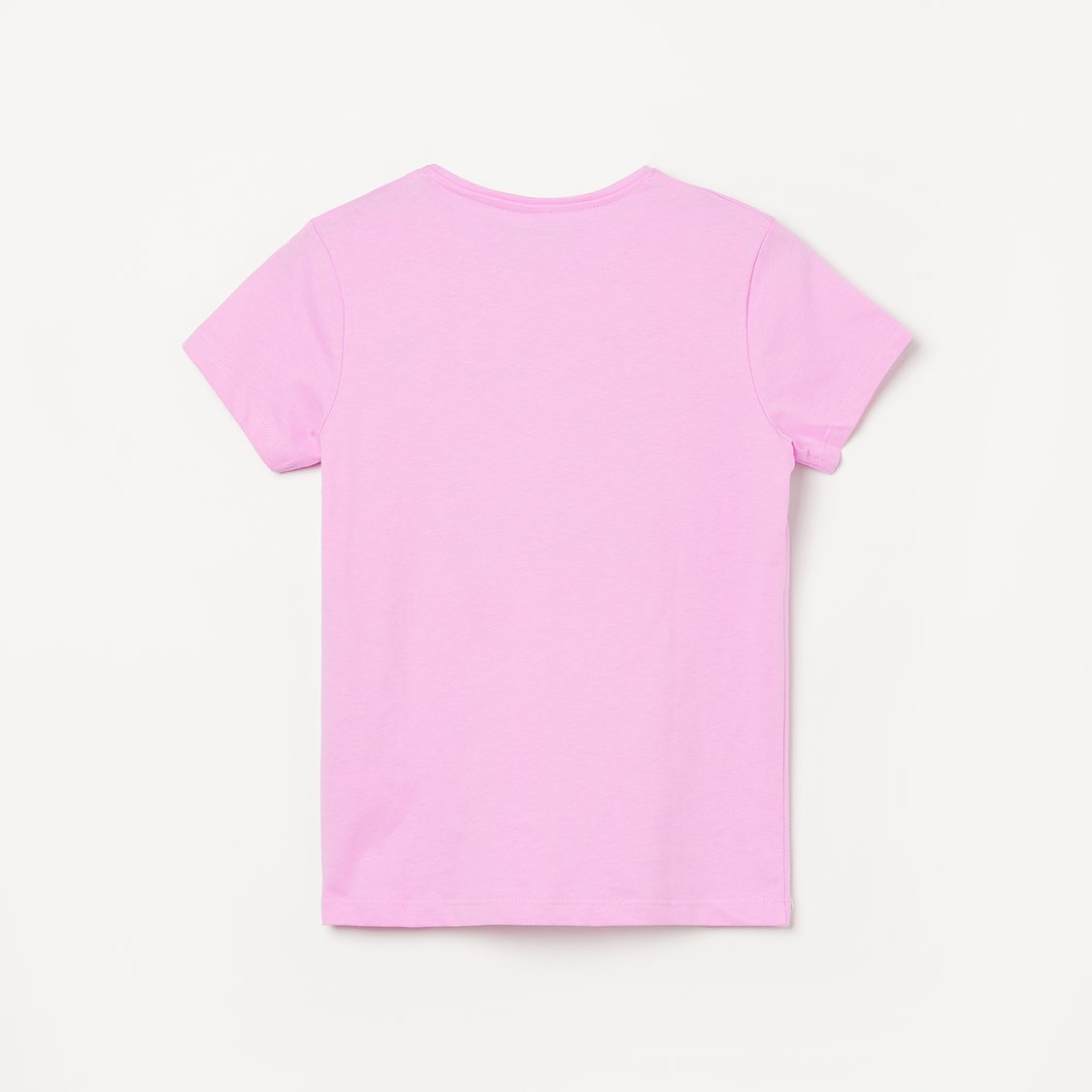 FAME FOREVER Metallic Print T-shirt