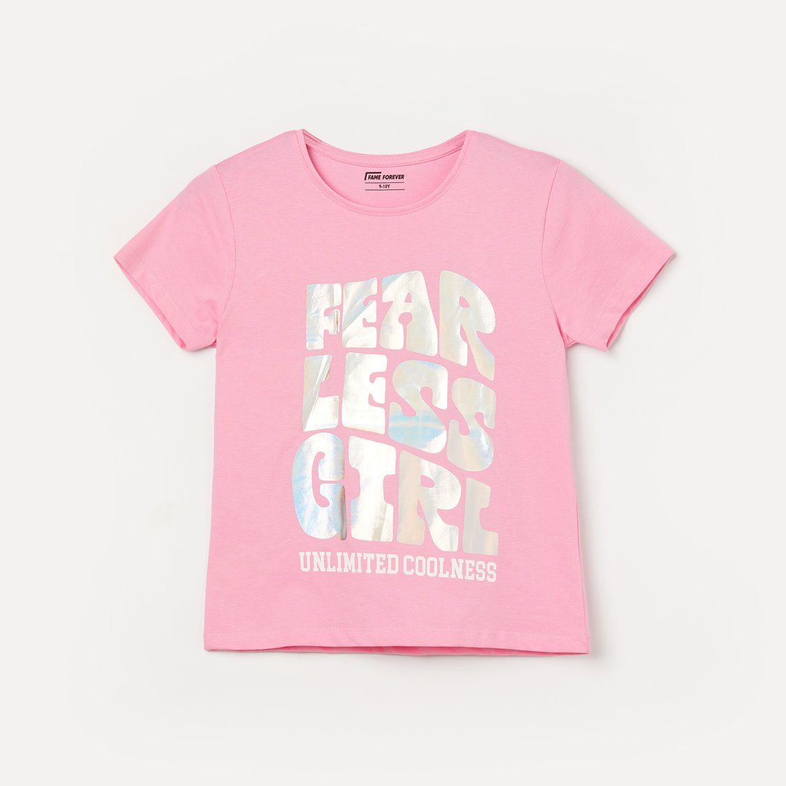 FAME FOREVER Graphic Print T-shirt