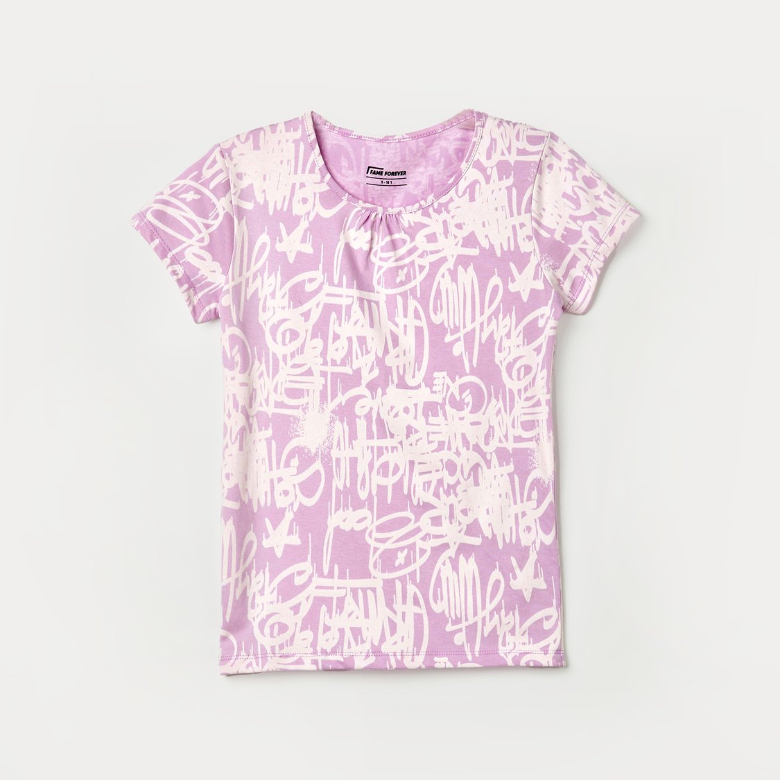 FAME FOREVER Printed T-shirt