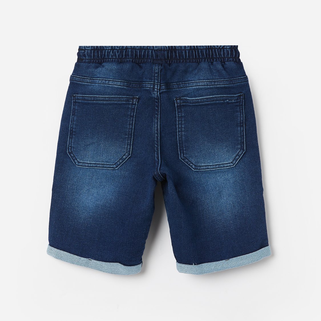 FAME FOREVER Stonewashed Denim Shorts