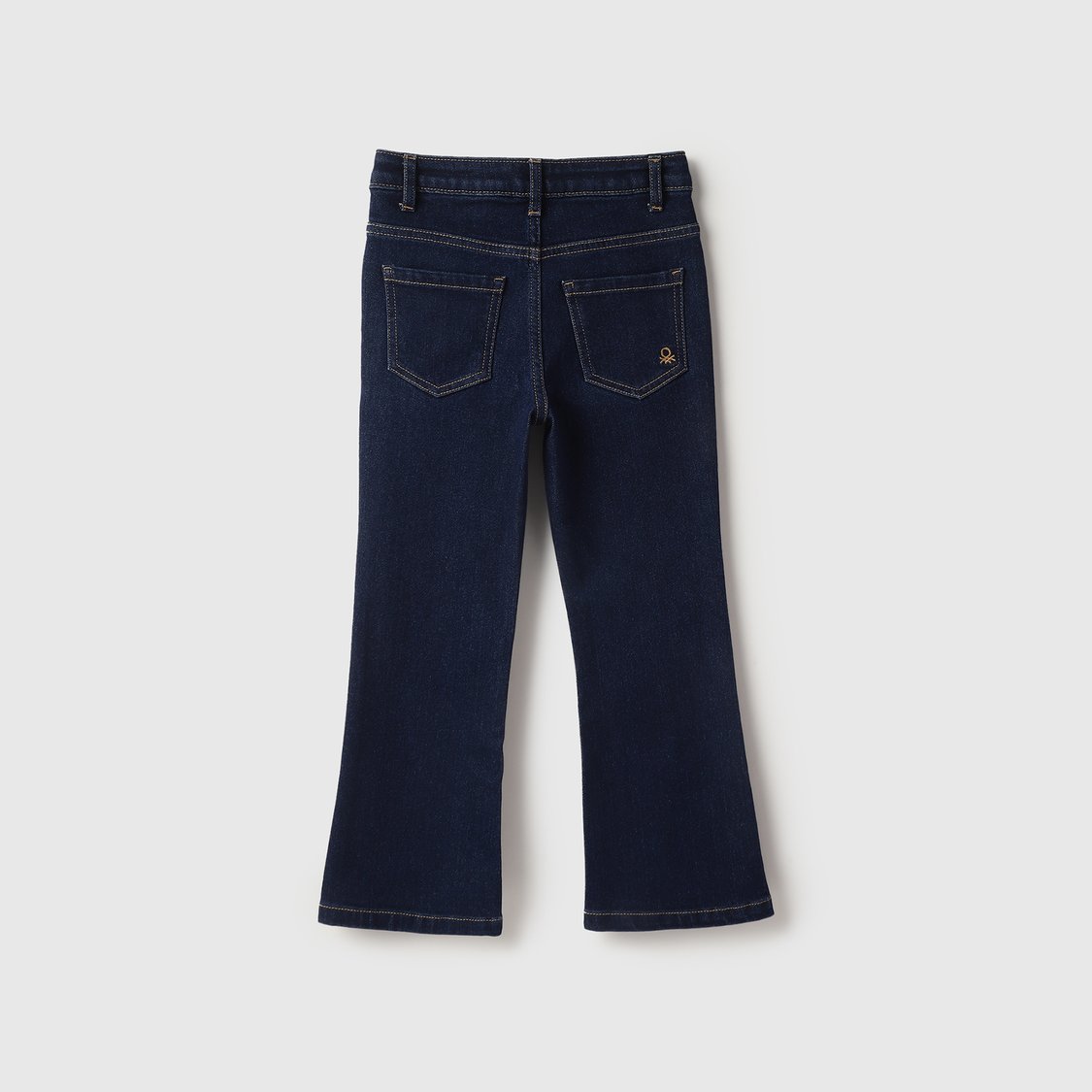 UNITED COLORS OF BENETTON Solid Boot Cut Jeans