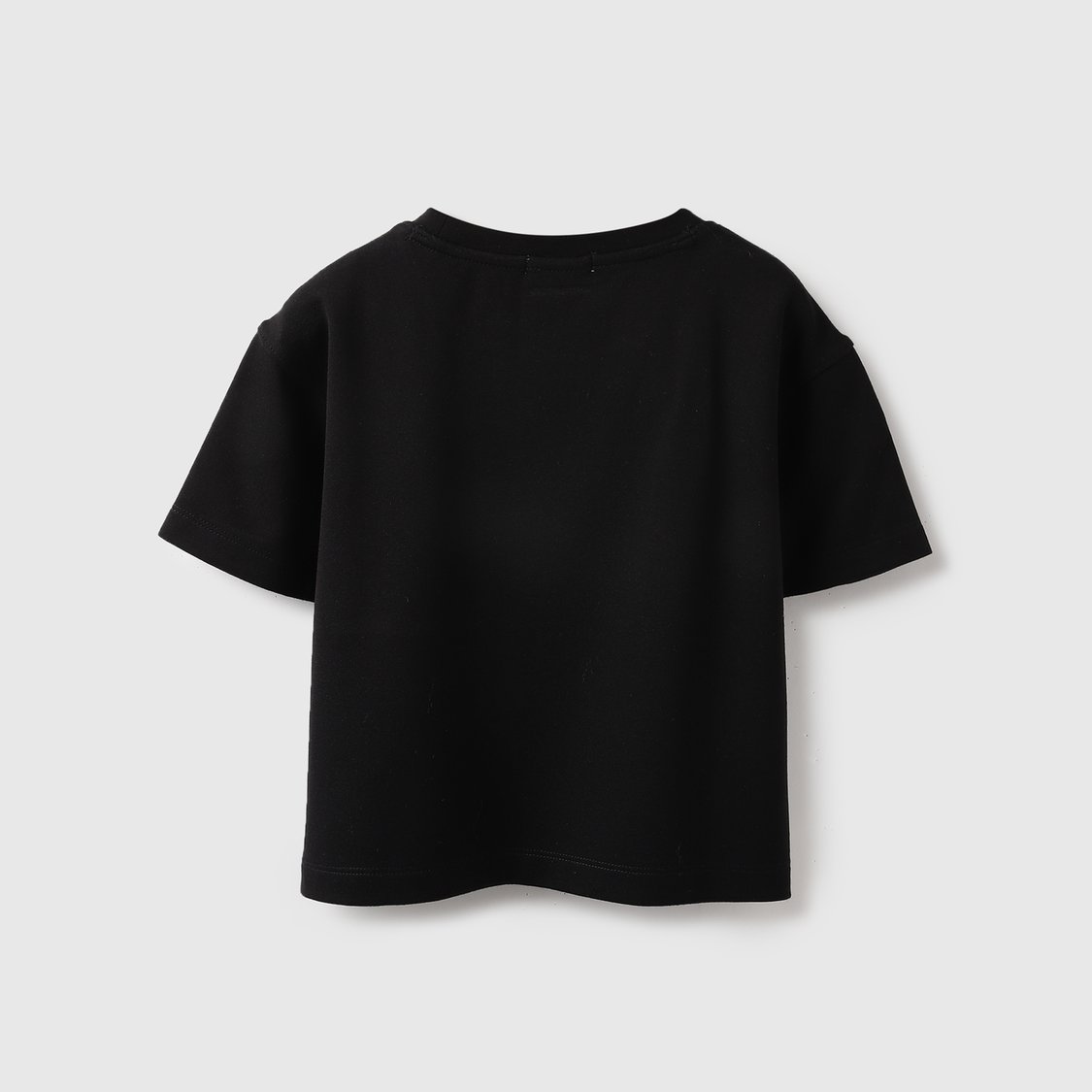 UNITED COLORS OF BENETTON Embellished Cropped Fit T-shirt