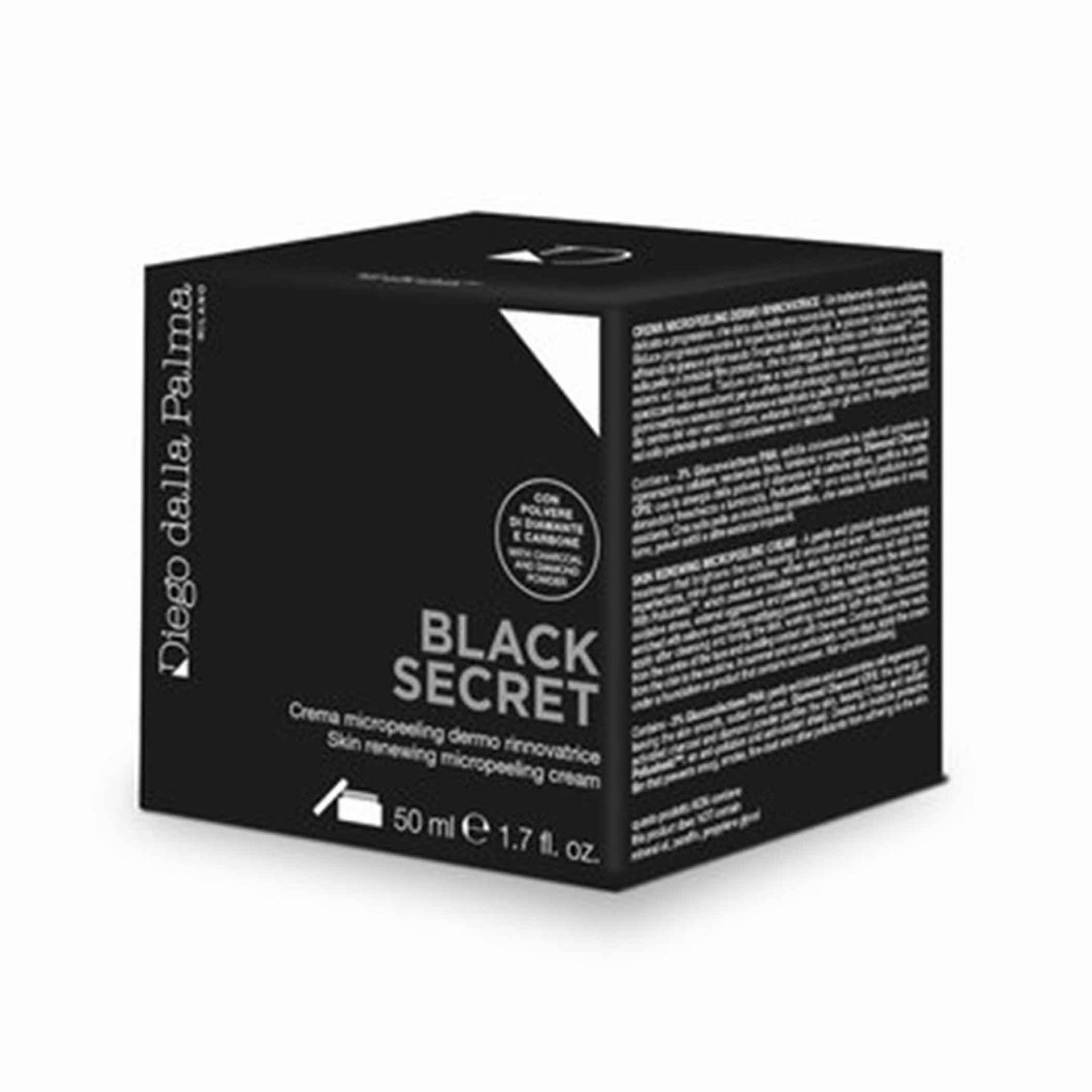 DIEGO DALLA PALMA MILANO Black Secret Skin Renewing Micropeeling Cream - 50ml