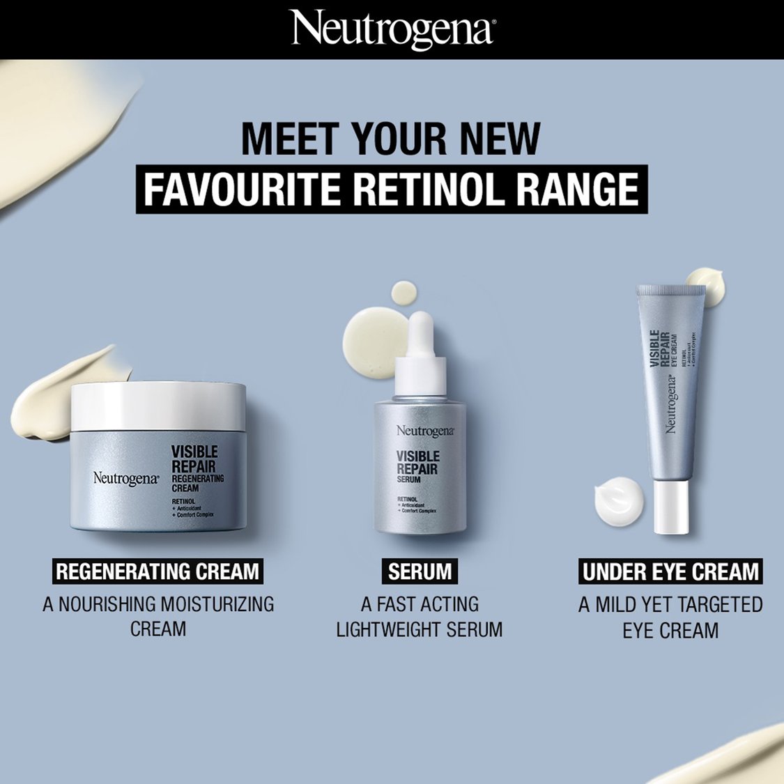 NEUTROGENA Visible Repair Regenerating Cream - 50g
