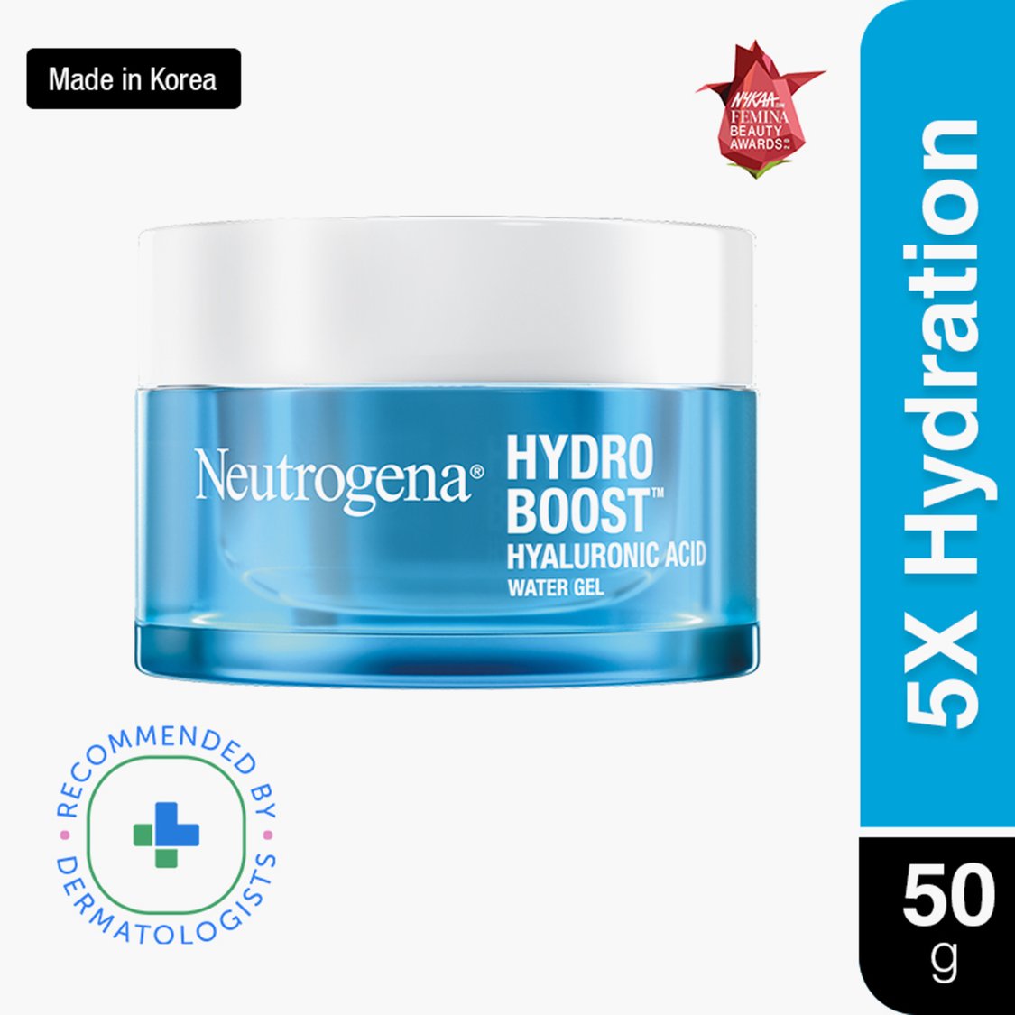 NEUTROGENA Hydro Boost Hyaluronic Acid Water Gel Face Moisturizer - 50g