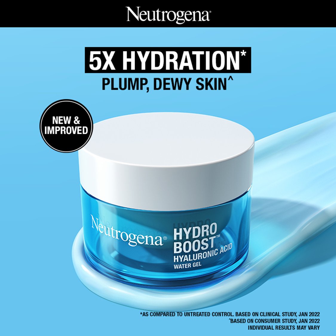 NEUTROGENA Hydro Boost Hyaluronic Acid Water Gel Face Moisturizer - 50g