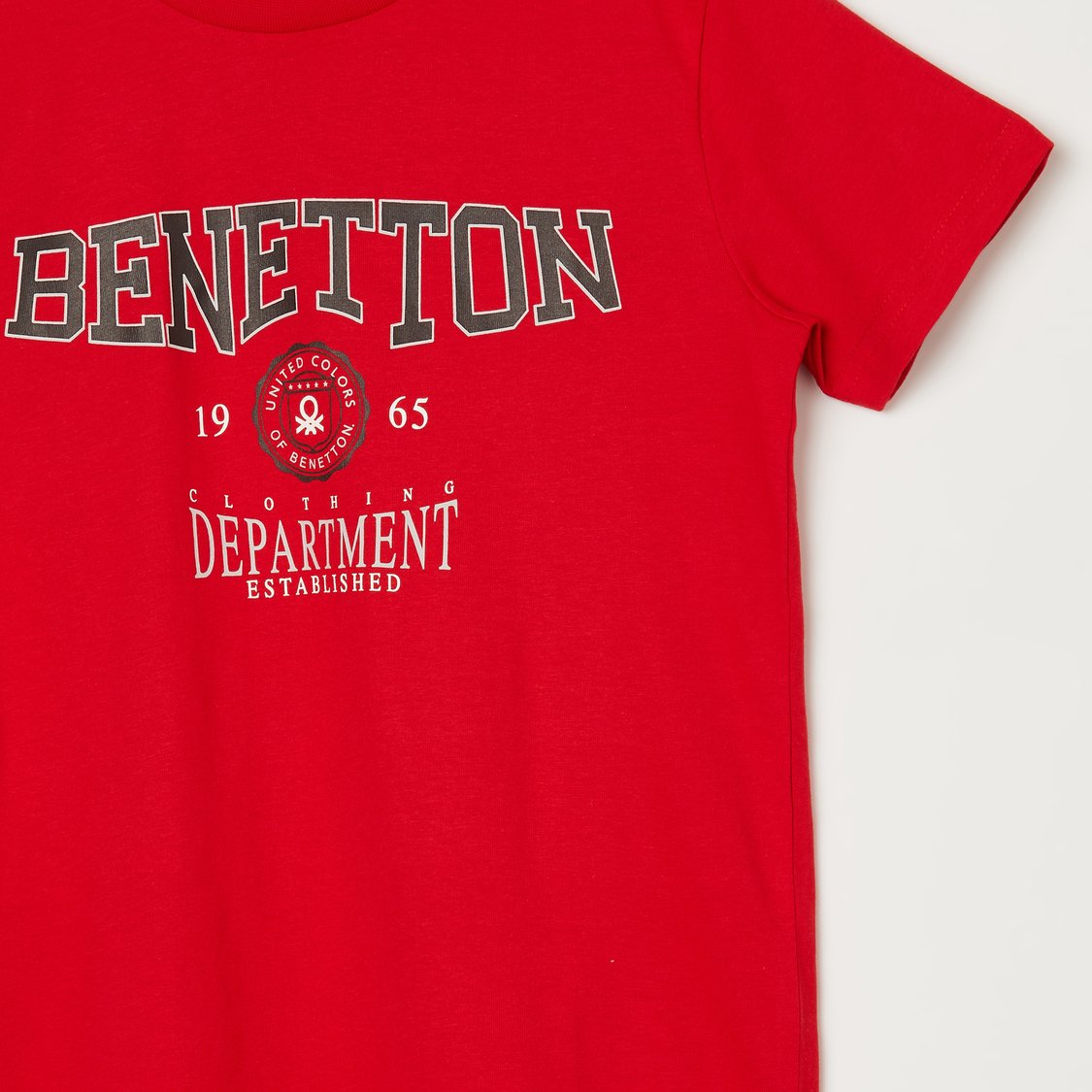 UNITED COLORS OF BENETTON Typographic Print T-shirt