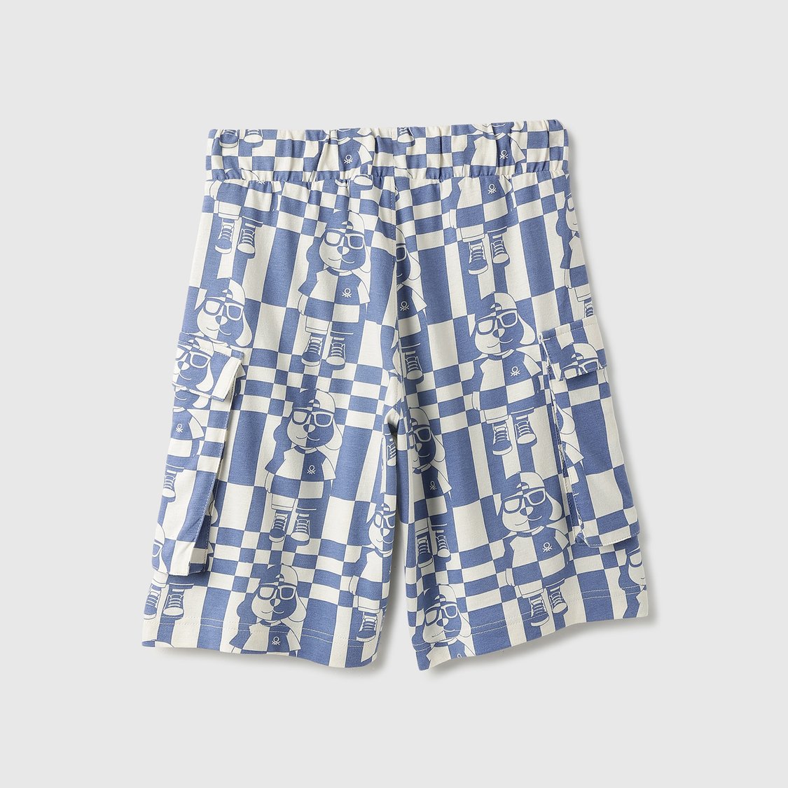 UNITED COLORS OF BENETTON Printed Cargo Shorts