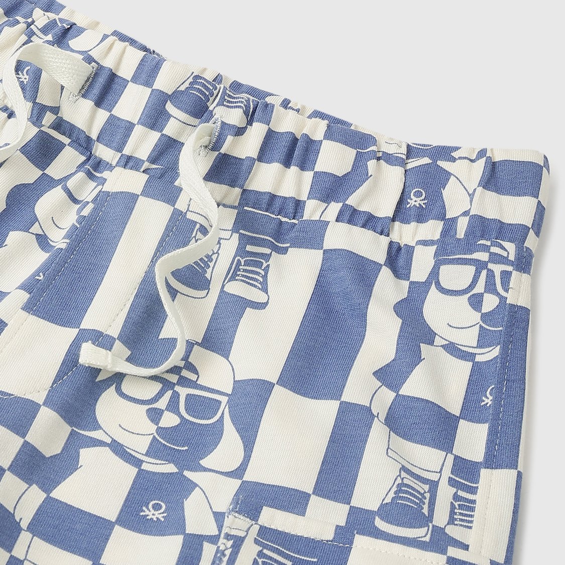 UNITED COLORS OF BENETTON Printed Cargo Shorts