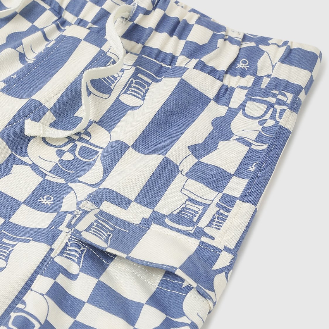 UNITED COLORS OF BENETTON Printed Cargo Shorts