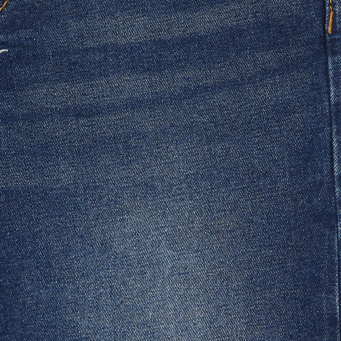 UNITED COLORS OF BENETTON Stonewashed Denim Shorts