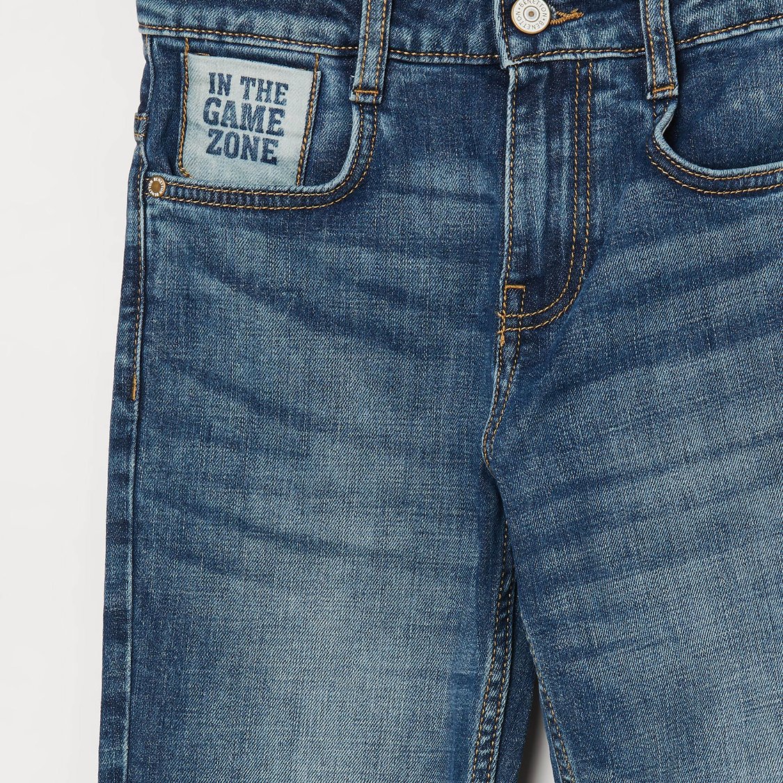 UNITED COLORS OF BENETTON Washed Comfort Fit Jeans