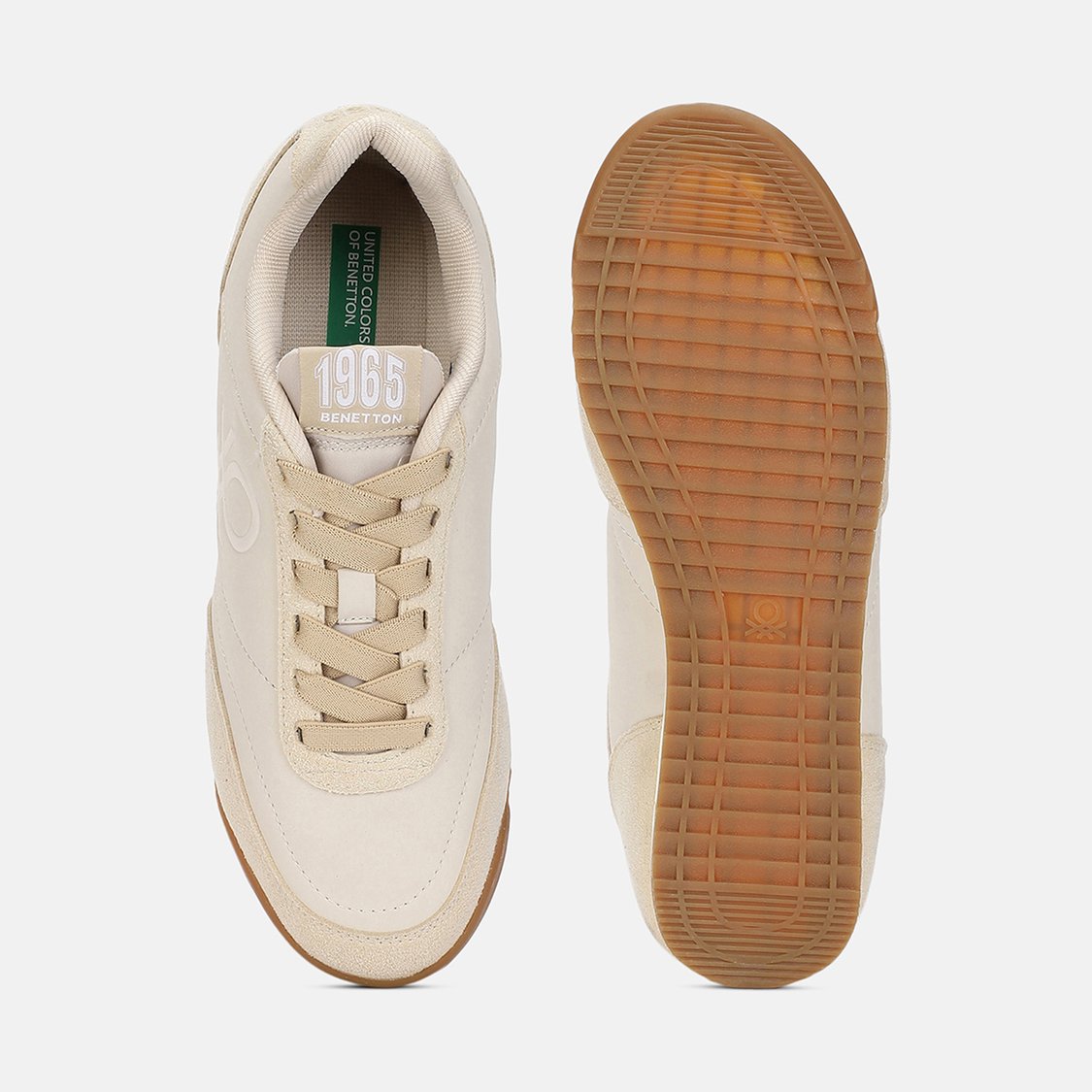Buy UNITED COLORS OF BENETTON Logo Embossed Sneakers from United Colors ...